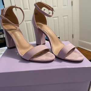 Madden Girl lilac block heels